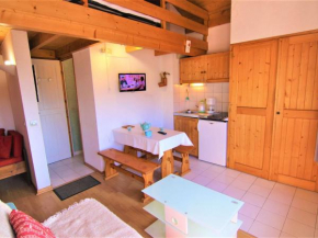 Studio mezzanine ensoleillé aux Saisies, proche télésièges, balcon sud, animaux acceptés - FR-1-594-204 Hauteluce